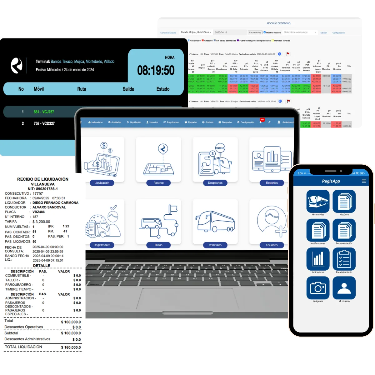 RegisData — Plataforma web unificada